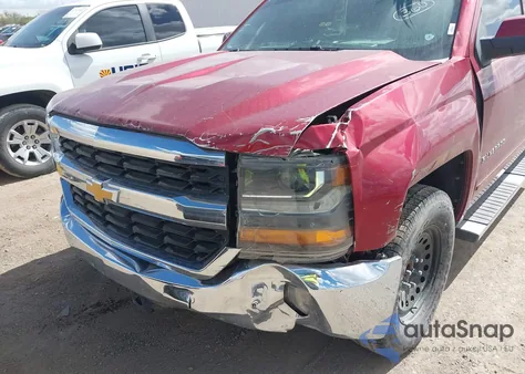 2018 Chevrolet Silverado 1500 1Lt from USA, damaged, VIN 3GCPCREC8JG176465